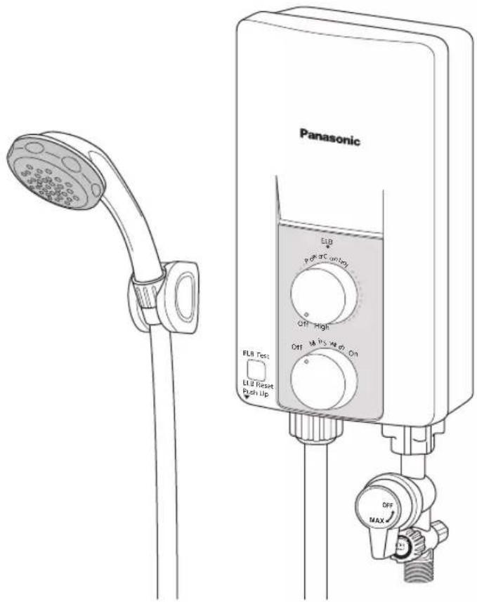 Panasonic ELD P 0.15 Control Off High Off 16 PS Max On FLB Test ELD Reset Push Up OFF MAX