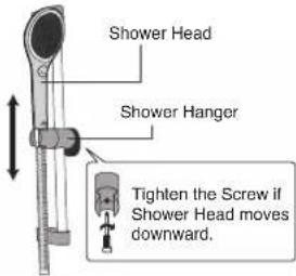 PANASONIC DH-3NP2 - Shower Hanger Installation - 7