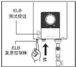 ELB 测试按钮 ELB 复原控制棒 推