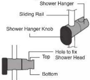 PANASONIC DH-3NP2 - Shower Hanger Installation - 4