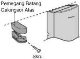 PANASONIC DH-3NP2 - Pemasangan Penyangkut Pancuran. - 2