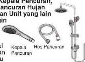 Kepala Pancuran, panhutan Hujan an Unit yang lain ain Kopala Pancuran Hos Pancuran