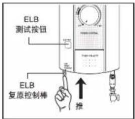 ELB 测试按钮 ELB 复原控制棒 推