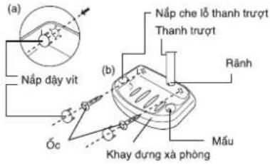 PANASONIC DH-3HS2 - Lắp đặt giá treo Vòi sen - 5