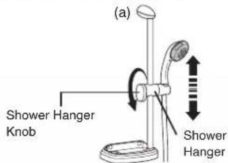 (a) Shower Hanger Knob Shower Hanger