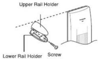 Upper Rail Holder Lower Rail Holder Screw