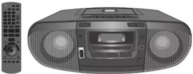 PANASONIC RX-D53 - 携带式立体声 CD 音响系统 - 1