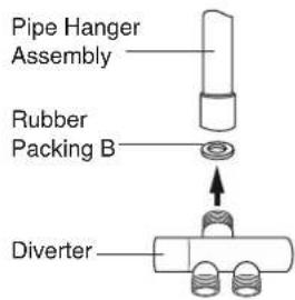 Pipe Hanger Assembly Rubber Packing B Diverter