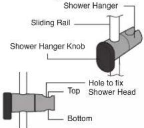 PANASONIC DH-3ND1 - Shower Hanger Installation (DH-3ND1, DH-3NDP1) - 4