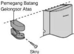 PANASONIC DH-3ND1 - Pemasangan Penyangkut Pancuran. (DH-3ND1, DH-3NDP1) - 2