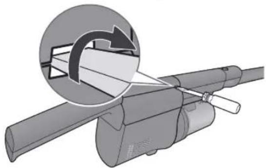 PANASONIC MC-SB53K - Remove the battery cover A - 1