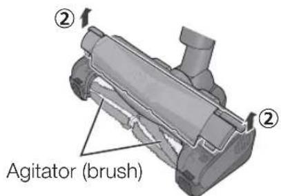 ② Agitator (brush)