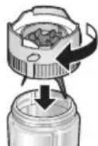 PANASONIC MX-XP103 - Pour liquid first, followed by hard ingredients and then others. - 10