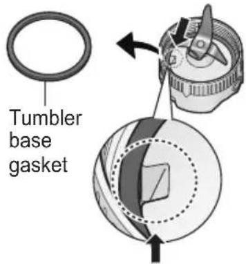 Tumbler base gasket