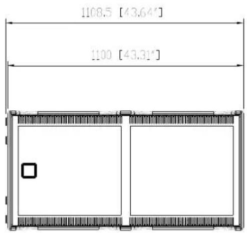 1108.5 [43.64°] 1100 [43.31°]