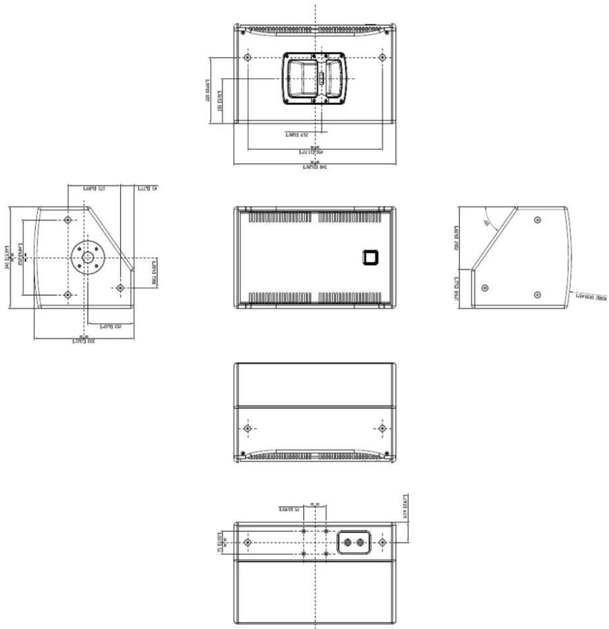RCF V221-S - Connections: - 7