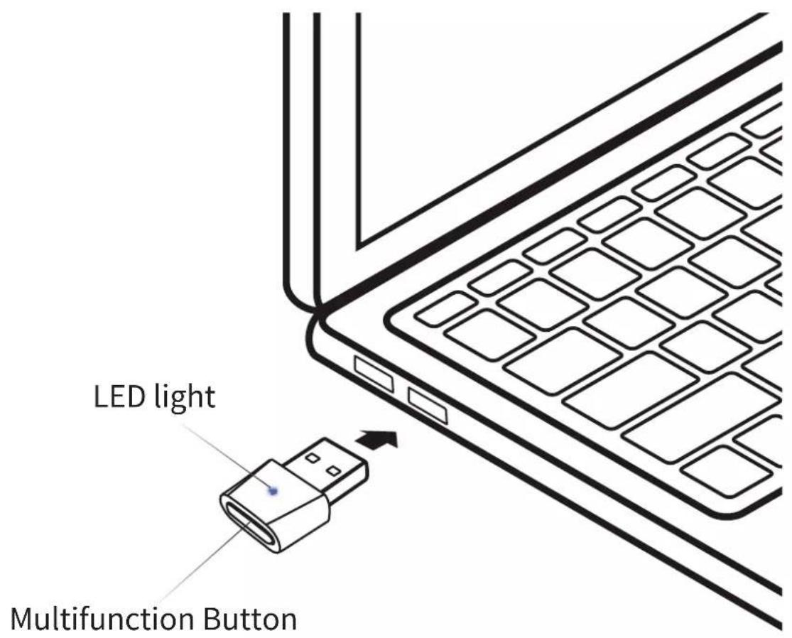 LED light Multifunction Button