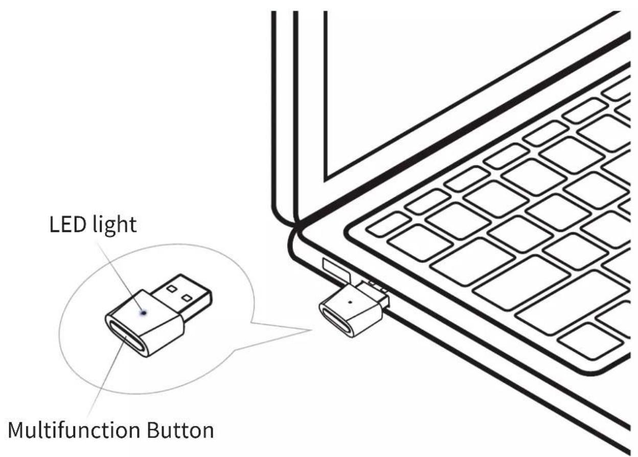 LED light Multifunction Button