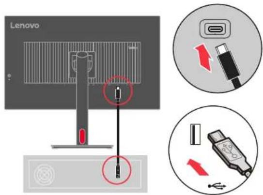 Lenovo Red Circle Red Arrow