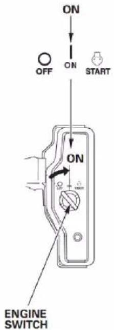 ON OFF ON START ON ENGINE SWITCH