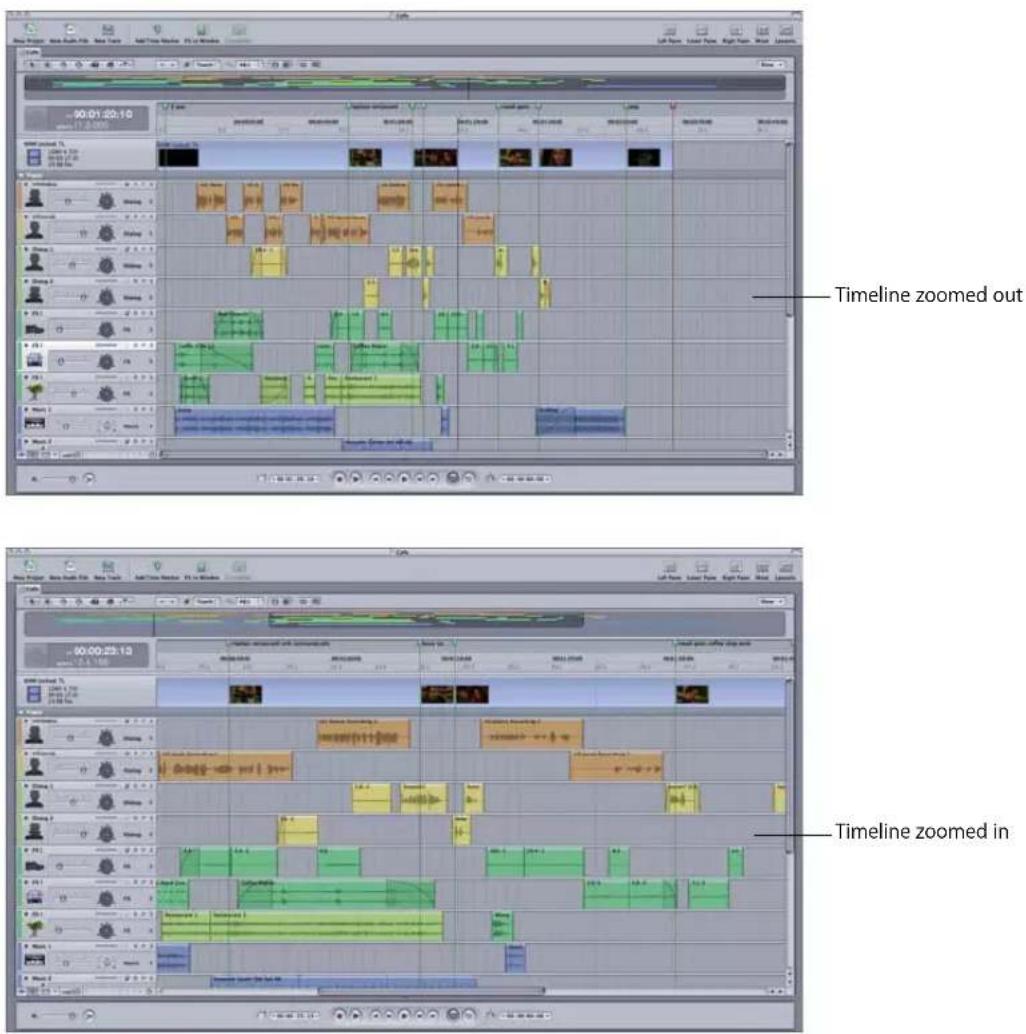 APPLE Soundtrack Pro 2 - Using the Zoom Control - 1