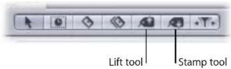 Lift tool Stamp tool