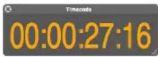 APPLE Soundtrack Pro 2 - Timecode HUD - 1