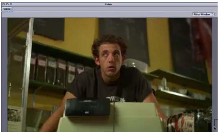 APPLE Soundtrack Pro 2 - To resize the Video tab: - 1