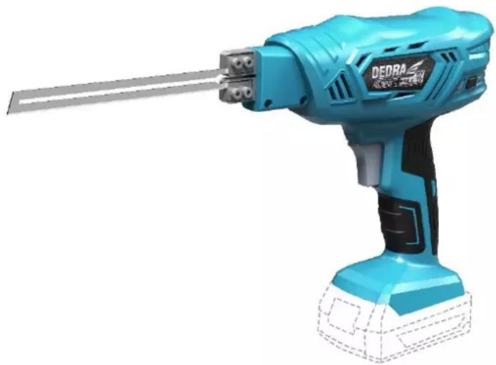 DEDRA DED7082 - DE Akku-Thermoschneider für Styropor - 1