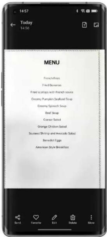MENU French fries Fried Bonanza Fried scallops with French sauce Creamy Pumpkin Seafood Soup Creamy Spinach Soup Beef Soup Coesar Salad Orange Chicken Salad Souteed Shrimp and Avocado Salad Benedict Eggs American Style Breakfast