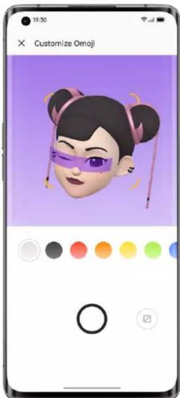 19:30 Customize Omoji