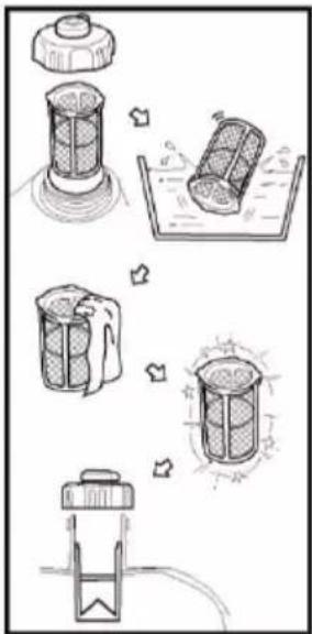 Diagram illustrating a battery cell process with labeled steps and components