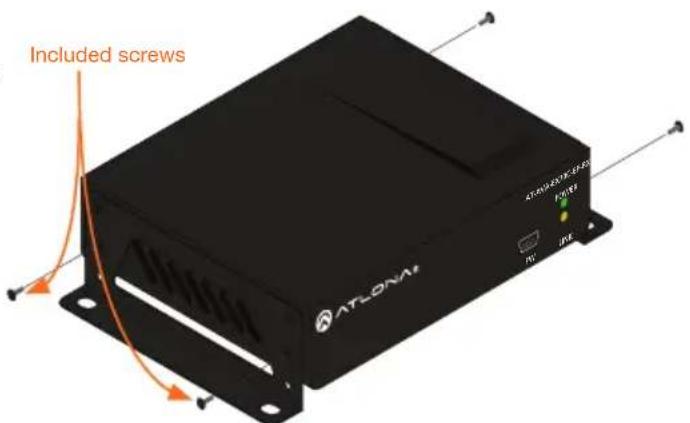 Included screws AT-ONM POWER FU JFE