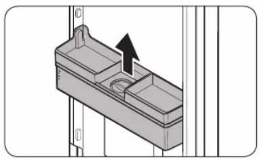 SAMSUNG RB34C7B5E12 - So füllen Sie den Wassertank mit Trinkwasser - 1