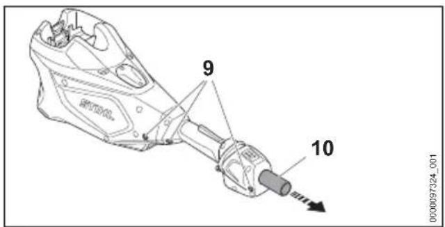 STIHL HTA 150.0 - Montaż podkrzesywarki - 4