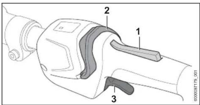 STIHL HTA 150.0 - Hoch-Entaster einschalten - 1