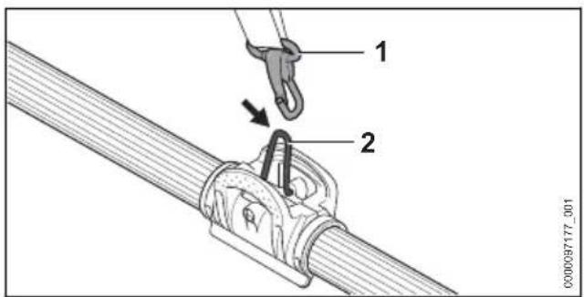 STIHL HTA 150.0 - Jak vyvětvovací pilu držet a vést (HTA 160.0) - 1