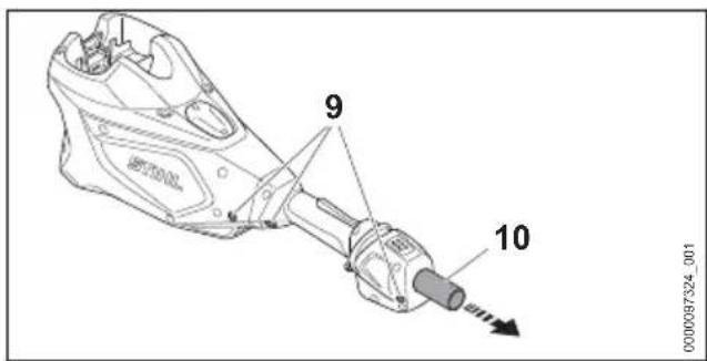 STIHL HTA 150.0 - Magassági ágnyeső összesze- relése - 4
