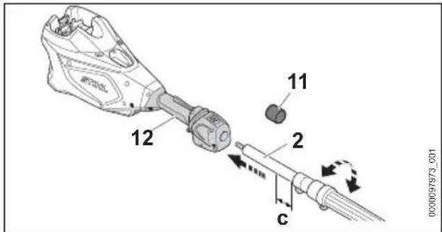 STIHL HTA 150.0 - Hoch-Entaster zusammenbauen deutsch - 4