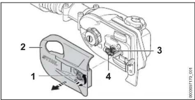 STIHL HTA 150.0 - Führungsschiene und Sägekette anbauen - 1