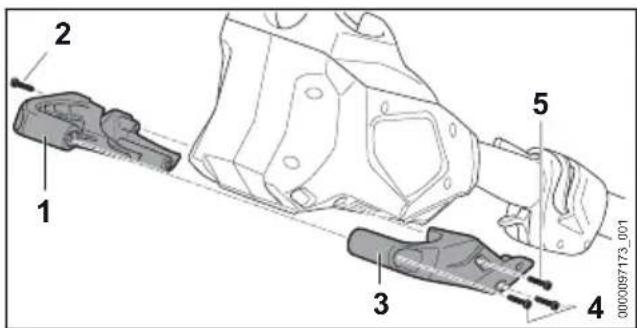 STIHL HTA 150.0 - Montáž stojanu - 1
