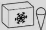 Exquisit EKGC270 70-NF-F-010E - Overview of storage recommendations for refrigerator/freezer compartment - 2