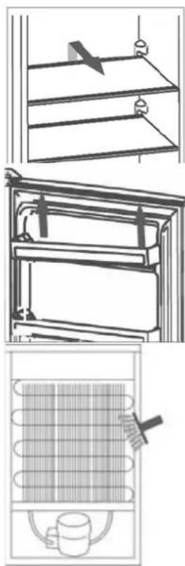 Exquisit EKGC270 70-NF-F-010E - Replacing the appliance door seal - 2