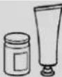 Exquisit EKGC270 70-NF-F-010E - Overview of storage recommendations for refrigerator/freezer compartment - 3