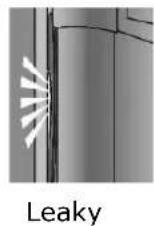 Exquisit EKGC270 70-NF-F-010E - Replacing the appliance door seal - 4