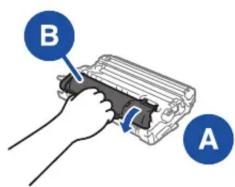 B A