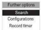 METZ Alegra 49TY86 - Opening the Search function: - 3