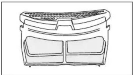 GRUNDIG GT55824F12 - Faserfilter (interne und externe Filter) / Reinigung der Innenfläche der Ladetür - 5