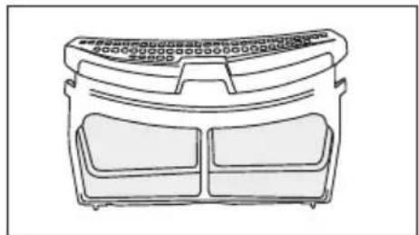 GRUNDIG GT55723F6 - Faserfilter (interne und externe Filter) / Reinigung der Innenfläche der Ladetür - 5