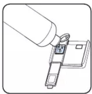 VOX LC13A15Y3D - In order to change the rinse aid level, follow the below steps before turning on the machine: - 2